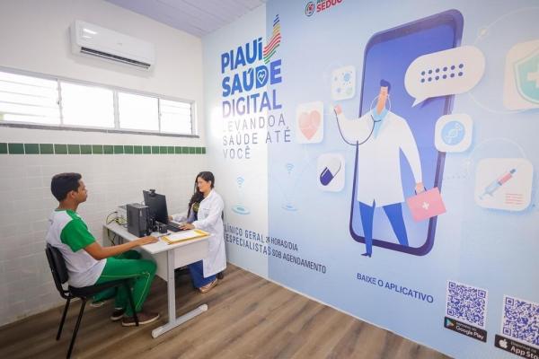 Programa já realizou mais de 10 mil atendimentos nas escolas estaduais de tempo integral, oferecendo consultas gratuitas em mais de 12 especialidades médicas.(Imagem:Willame Lucas)