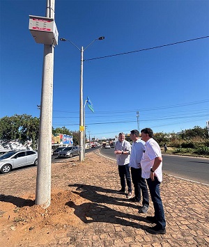 Piauí monta sistema de câmeras que alcançam até 2,9 km e totens de emergência