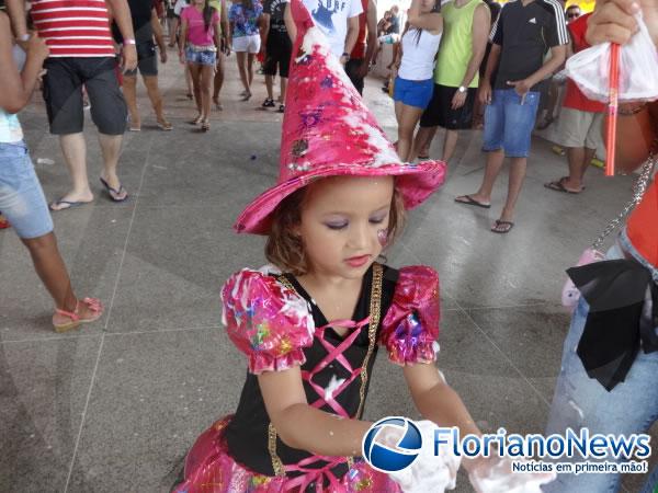 Bloco Furac&atilde;o realizou matin&ecirc; infantil.(Imagem:FlorianoNews)