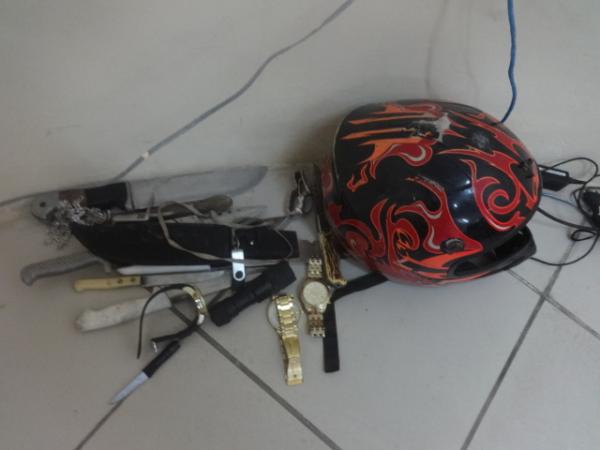 Polícia Militar prende acusado de praticar assaltos em Floriano.(Imagem:FlorianoNews)