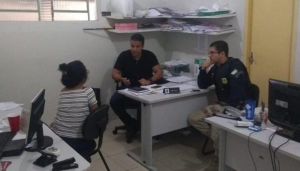 PRF e PC identificam mulher que atentava contra a segurança de serviço de utilidade pública