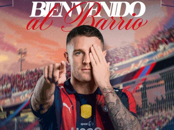 Cerro Porteño anuncia contratação de Vegetti, ex-Vasco(Imagem:Reprodução)
