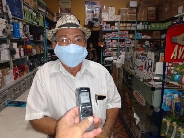 Presidente do SICOMFLOR, Conegundes Gon&ccedil;alves(Imagem:FlorianoNews)