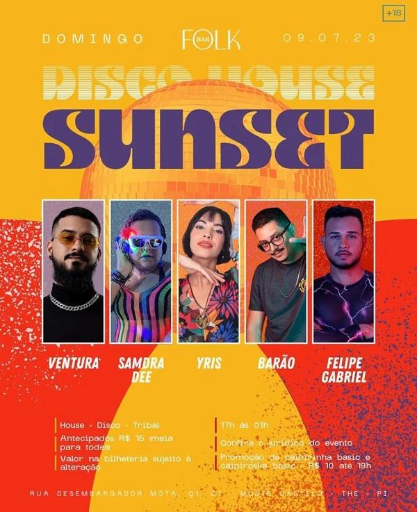  Disco House, 17h, Folk Bar.(Imagem:Reprodu&ccedil;&atilde;o )