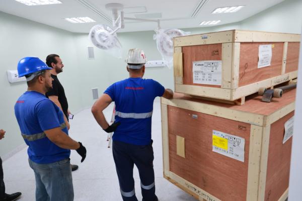 Com emenda do deputado Dr. Francisco, Picos recebe equipamento de hemodin&acirc;mica para tratar casos de infarto na regi&atilde;o(Imagem:Ascom)