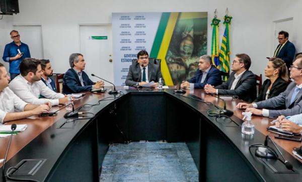 Rafael Fonteles reúne gestores da Saúde e diz que não irá tolerar negacionistas. (Imagem:Divulgação/CCom-PI)