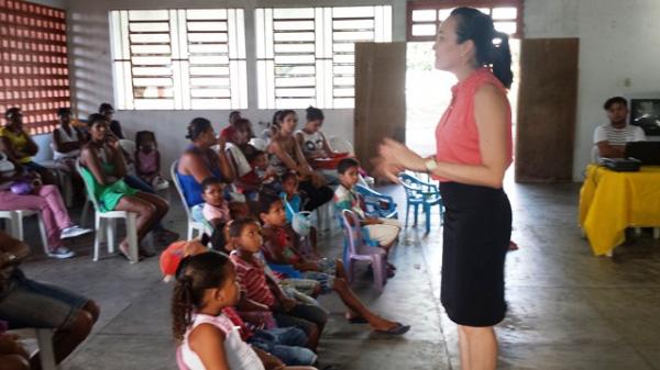 CRAS II realiza palestra sobre violência contra mulher.(Imagem:Secom)
