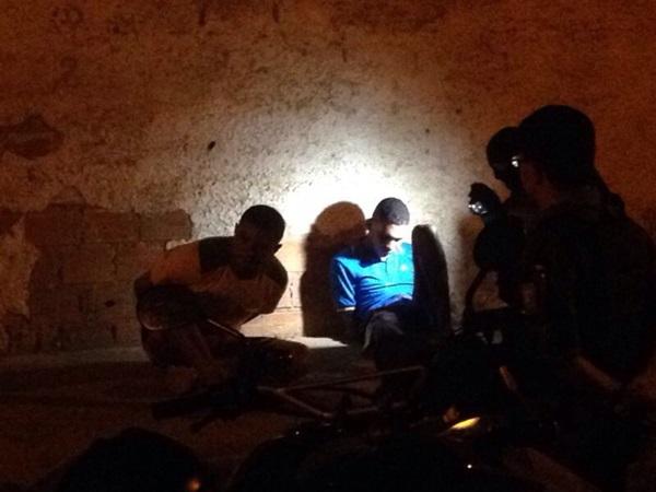 Bandidos são presos por fazerem arrastão depois de jogo.(Imagem:Divulgação)