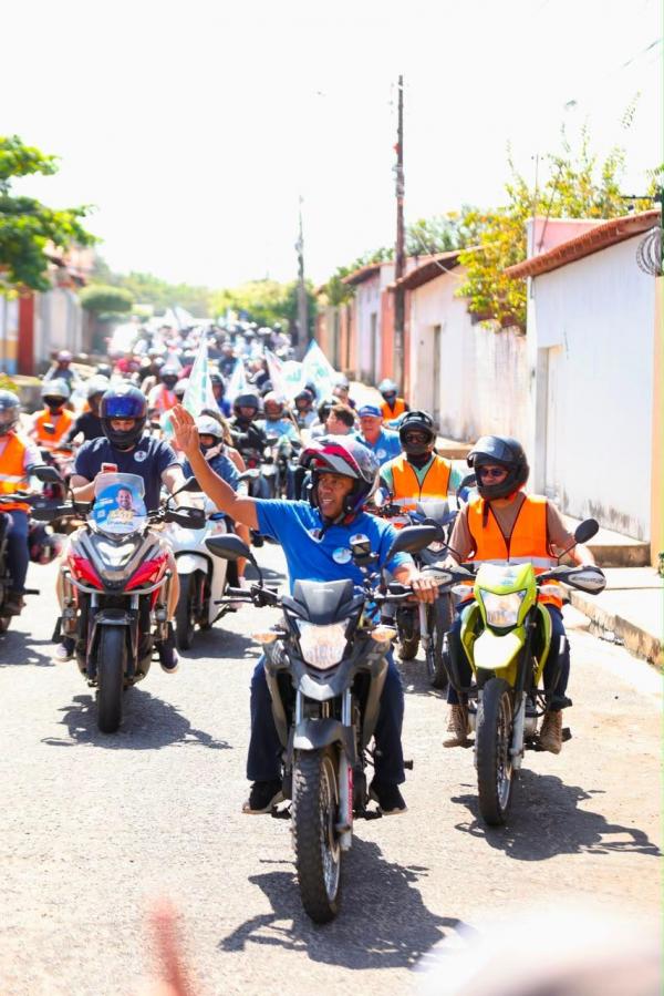 Motociata do 11 toma as ruas de Teresina e demonstra força de Joel e Jeová(Imagem:Ascom)