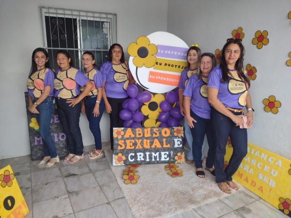 Bar&atilde;o de Graja&uacute; realiza caminhada em prol do Dia Nacional de Combate ao Abuso e &agrave; Explora&ccedil;&atilde;o Sexual (Imagem:FlorianoNews)