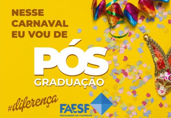 FAESF abre inscrições para cursos de pós-graduação em Floriano.(Imagem:Divulgação)