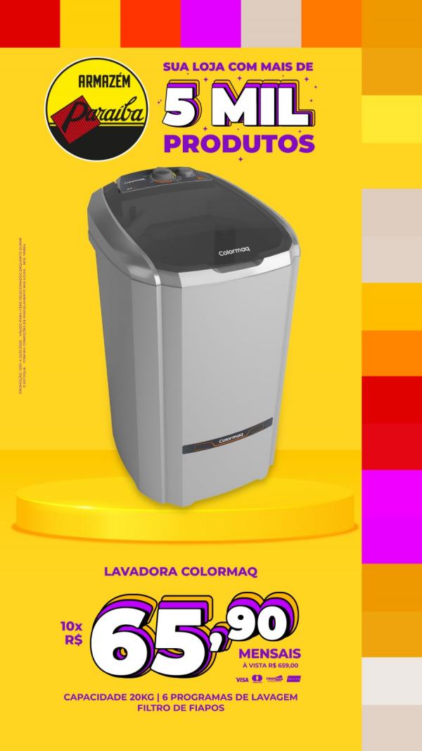 O Armazém Paraíba iniciou mais um ciclo de ofertas especiais em sua loja, trazendo condições facilitadas para diferentes categorias de produtos. A campanha inclui eletrodomésticos,(Imagem:Reprodução)