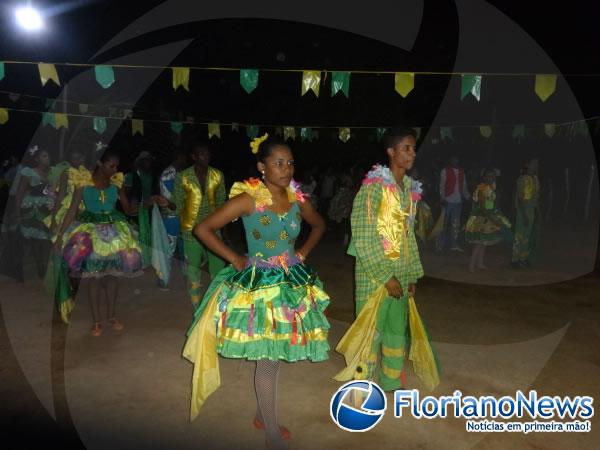 Festival de quadrilhas &eacute; realizado pelo Rep&oacute;rter Amarelinho na localidade Morrinhos.(Imagem:FlorianoNews)