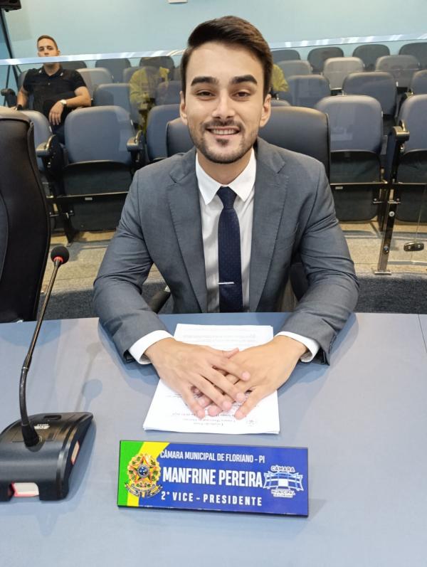 Vereador Manfrine Macarr&atilde;o(Imagem:FlorianoNews)