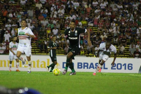 River-PI x Goi&aacute;s pela Copa do Brasil.(Imagem: Renan Morais)