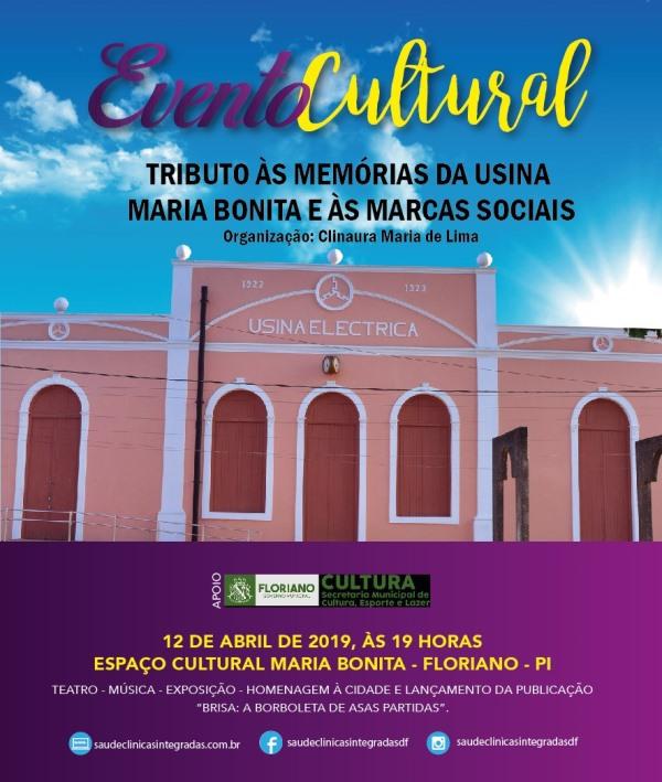 Escritora retorna à Floriano para homenagear as memórias da Usina Maria Bonita e lançar 3º livro