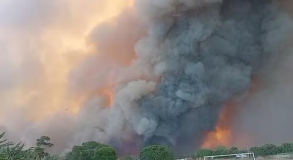 Quatro pessoas da mesma fam&iacute;lia morrem queimadas em grande inc&ecirc;ndio em Canto do Buriti, no Piau&iacute;.(Imagem:Reprodu&ccedil;&atilde;o)