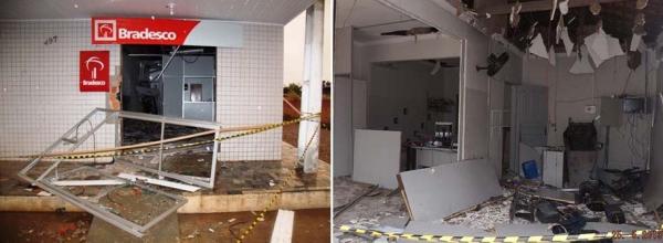 A explos&atilde;o ocorreu por volta das 3h da madrugada desta segunda-feira (26), no munic&iacute;pio de Caridade do PI.(Imagem:Divulga&ccedil;&atilde;o)