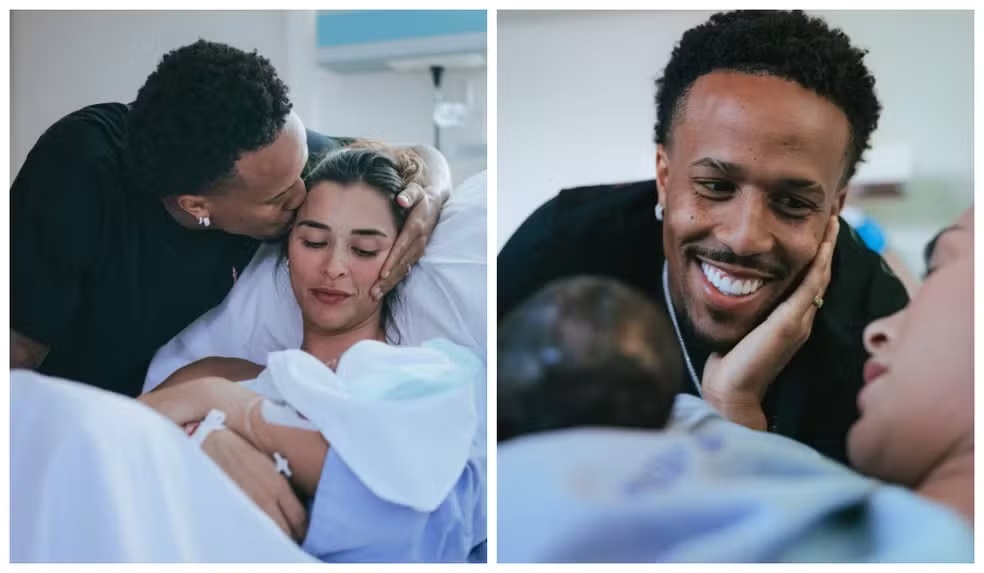 Nasceu! Tainá Militão dá à luz a Gabriel, seu primeiro filho com Éder Militão
