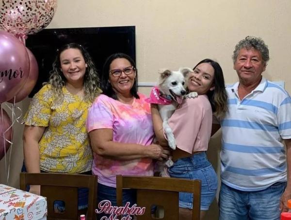  Da esquerda para direita: Bianca, No&eacute;lia, Maria Clara e Manoel Honorato.(Imagem:Reprodu&ccedil;&atilde;o /Redes Sociais )