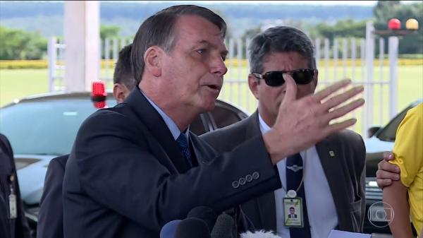 Bolsonaro diz que repórter tem