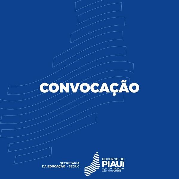 Seduc convoca profissionais de educação para atuarem na rede pública estadual de ensino básico e pro