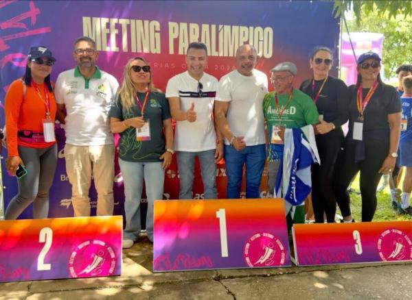 Presidente da Apae de Parnaíba, Keyla Linez.(Imagem:Ascom Secepi)