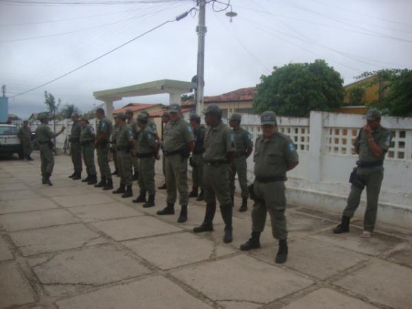 Quartel 3&ordm; BPM - poucas ocorrencias(Imagem:reda&ccedil;ao)