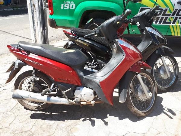 Polícia Militar recupera motocicleta tomada de assalto em Floriano.(Imagem:Jc24horas)