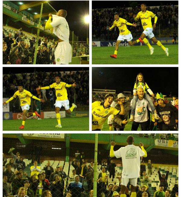 Ypiranga-RS e a festa no jogo do acesso &agrave; S&eacute;rie C.(Imagem: Divulga&ccedil;&atilde;o)
