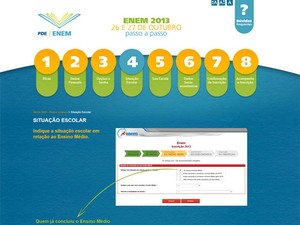 Número de inscritos no Enem 2013 passa de 3,4 milhões
