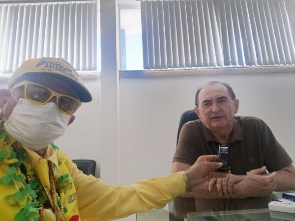 Ant&ocirc;nio Reis, prefeito de Floriano.(Imagem:FlorianoNews)