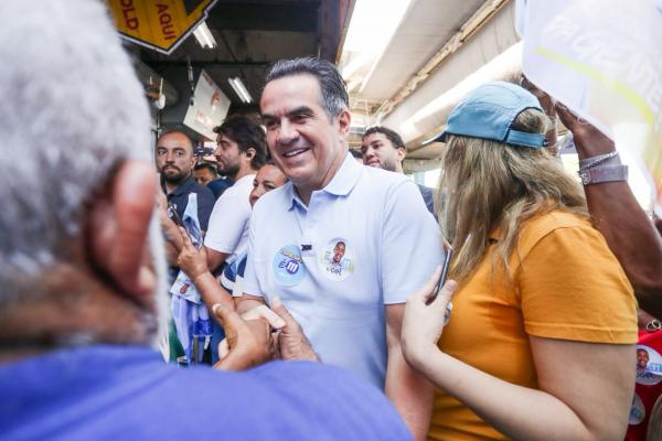 Ciro defende redução do ICMS e reforço na segurança pública durante visita ao Shopping da Cidade(Imagem:Ascom)