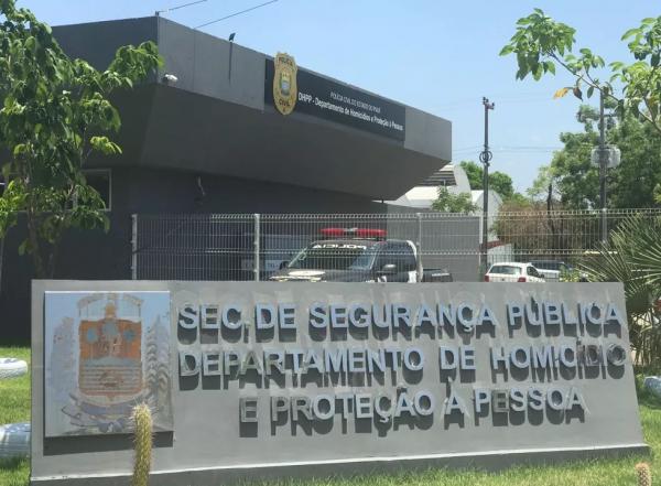  N&uacute;cleo de Feminic&iacute;dio do DHPP investiga o caso.(Imagem:Maria Romero / g1 PI )