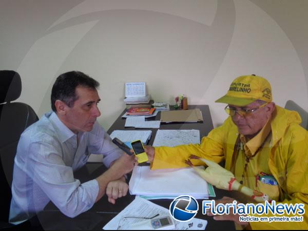 Prefeito Gilberto J&uacute;nior(Imagem:FlorianoNews)