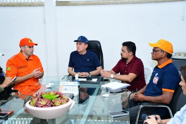 Prefeitura de Floriano reúne Comitê Gestor de Crise para definir ações emergenciais após fortes chuvas(Imagem:Secom)
