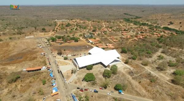 Santa Cruz dos Milagres, no Piau&iacute;.(Imagem: Reprodu&ccedil;&atilde;o/TV Clube )
