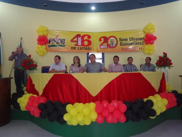 PMDB promoveu encontro em homenagem a Ulysses Guimar&atilde;es em Floriano.(Imagem:FlorianoNews)