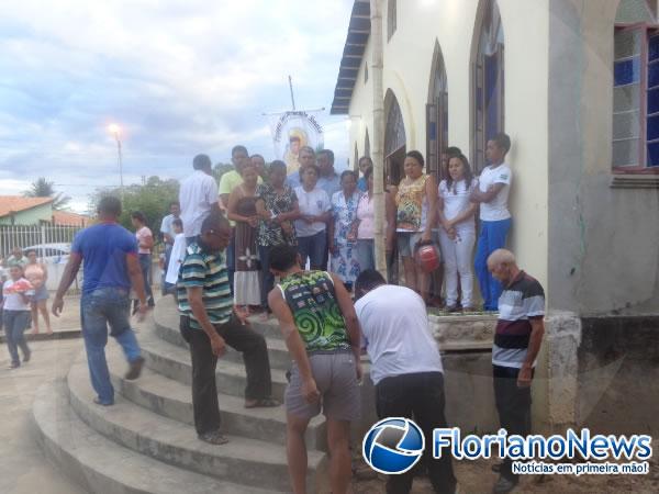 Iniciados festejos a São Raimundo Nonato no bairro Irapuá II(Imagem:FlorianoNews)