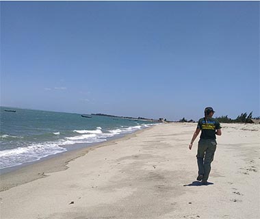 Litoral do Piauí mantém alerta das manchas e faz monitoramento