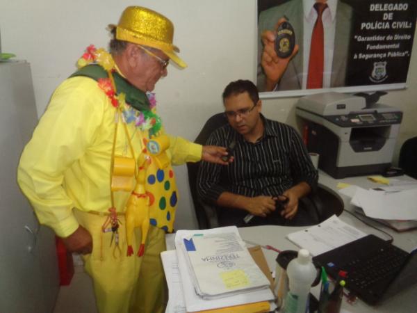 Delegado Walter J&uacute;nior, titular do 1&ordm; Distrito Policial.(Imagem:FlorianoNews)