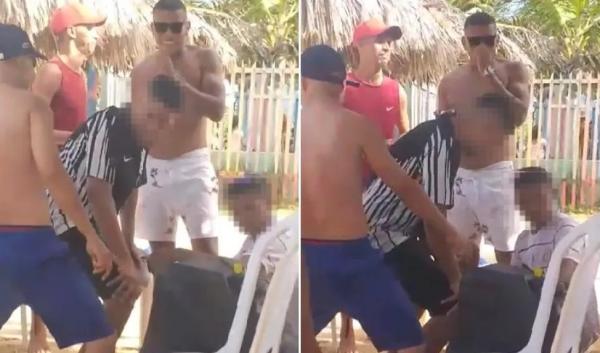  V&iacute;deo mostra amigos dan&ccedil;ando na praia momentos antes de serem assassinados, no Piau&iacute;.(Imagem:Reprodu&ccedil;&atilde;o )