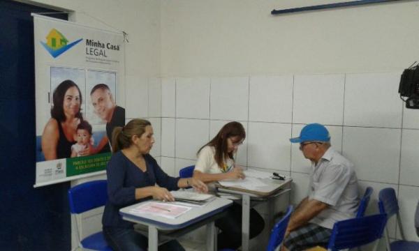 Minha Casa Legal realizará atendimento a mutuários de Floriano