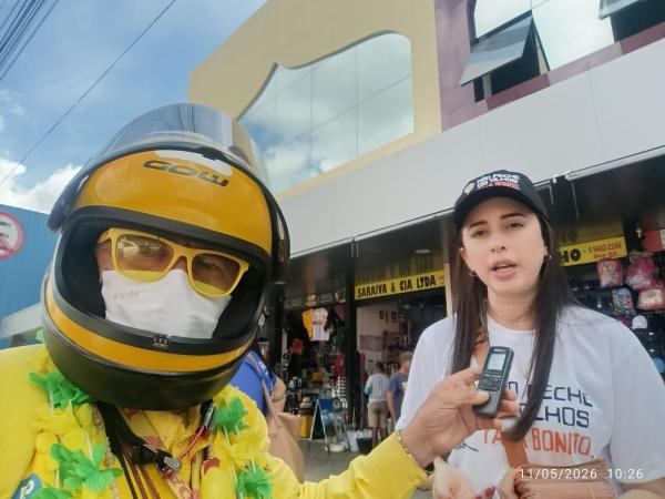 Maiara Marques, assistente social. (Imagem:FlorianoNews)