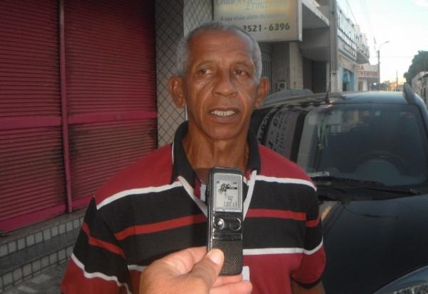 Luiz Gonzaga, Presidente do Sindicato dos Urbanit&aacute;rios de Floriano.(Imagem:FlorianoNews)