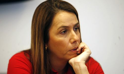 Marido de Patrícia Amorim e dirigente trocam empurrões no Fla