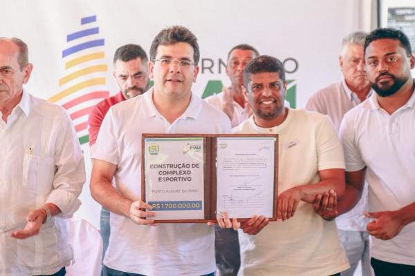 Porto Alegre do Piauí receberá escola com ?padrão ouro? até setembro, anuncia Rafael Fonteles(Imagem:João Allbert)