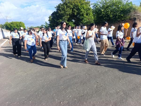 Prefeitura de Barão de Grajaú realiza caminhada da campanha Faça Bonito em combate ao abuso sexual infantil(Imagem:FlorianoNews)