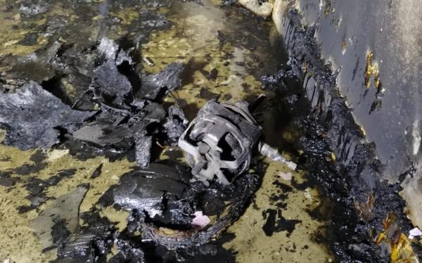  Ventilador teria explodido dentro do quarto, mas origem do fogo ainda n&atilde;o foi confirmada.(Imagem: Reprodu&ccedil;&atilde;o )
