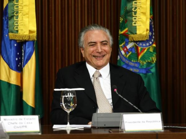 Novo presidente da Rep&uacute;blica fez pronunciamento em cadeia de r&aacute;dio e TV.(Imagem:Wilton Junior/Estad&atilde;o Conte&uacute;do)